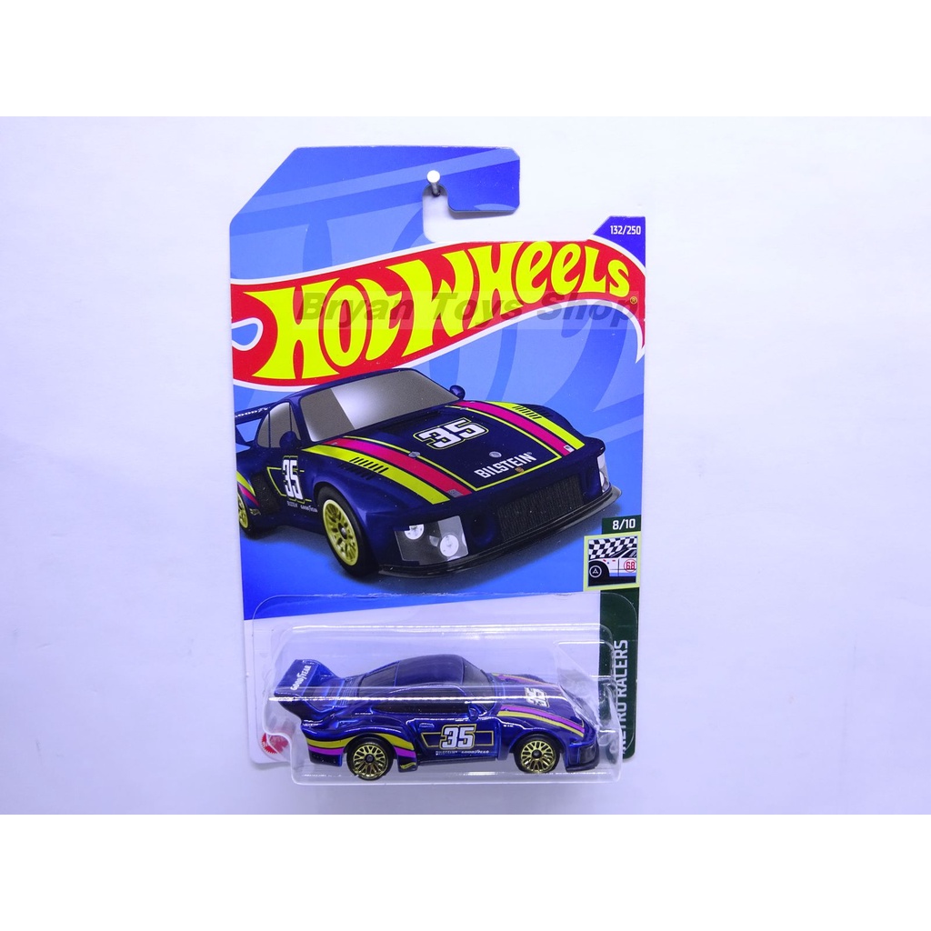 Hot Wheels Porsche 935 Biru Tua no.35