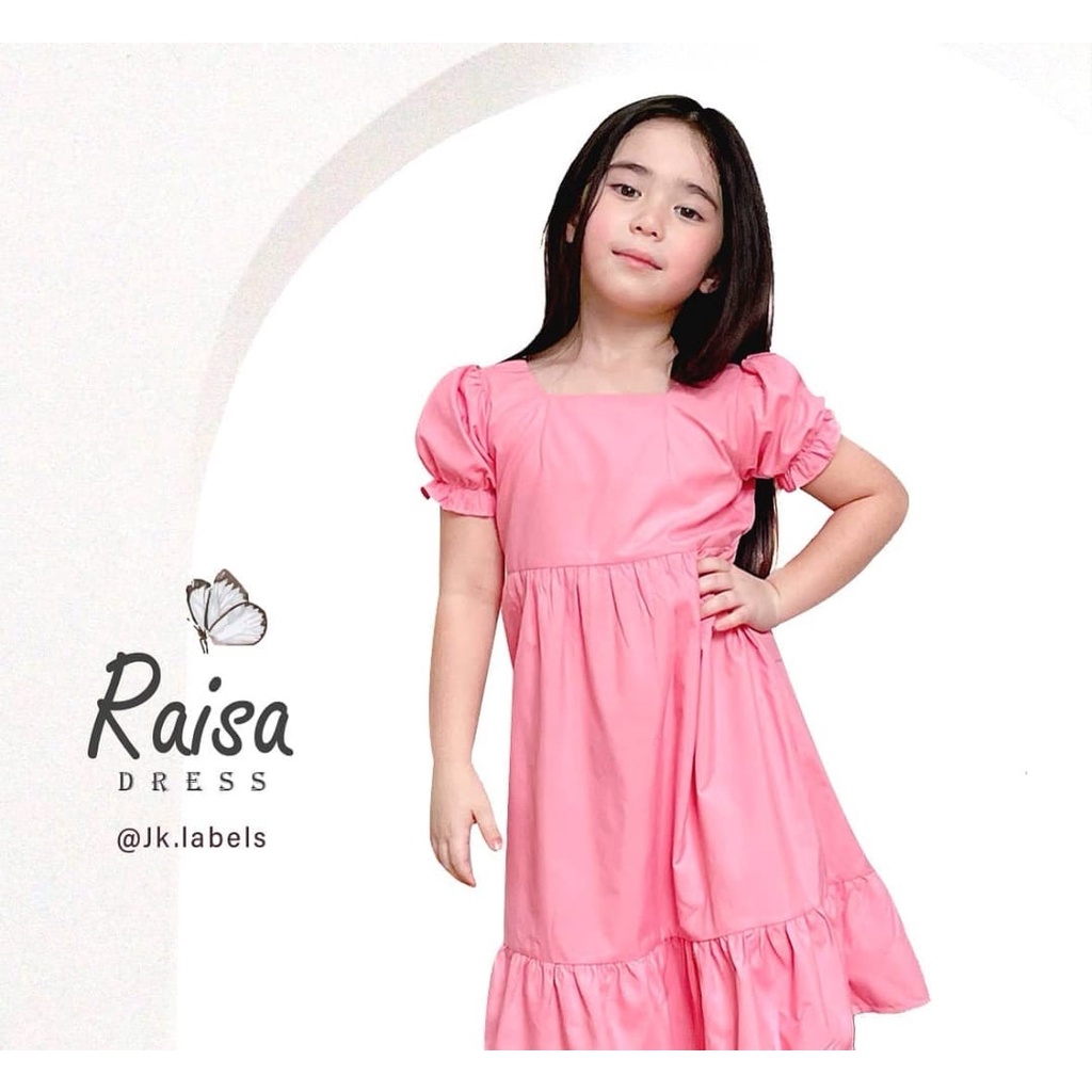 JK LABEL'S RAISA DRESS - DRESS ANAK PEREMPUAN/DRESS ANAK MURAH