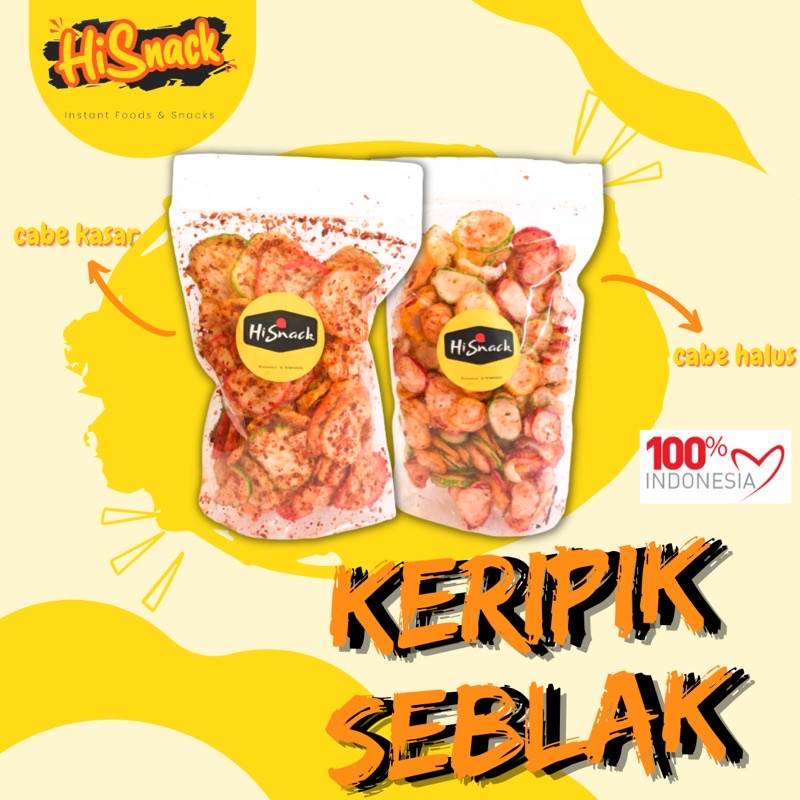 

Keripik Seblak Pedas Daun Jeruk (Small)