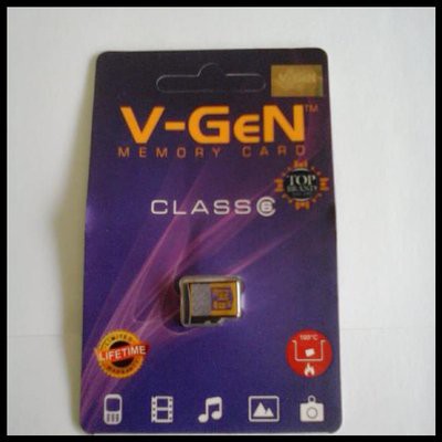 Memory micro sd card V-GEN 4GB