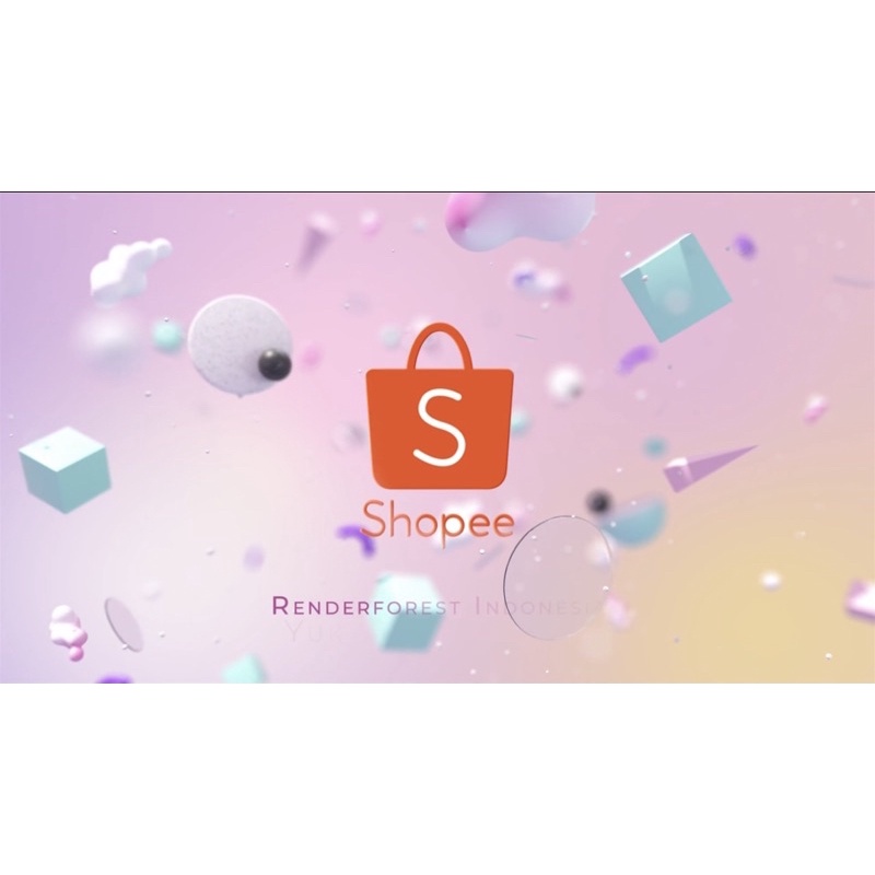 JASA VIDEO INTRO YOUTUBE RENDERFOREST - Zero-Gravity Shapes Logo