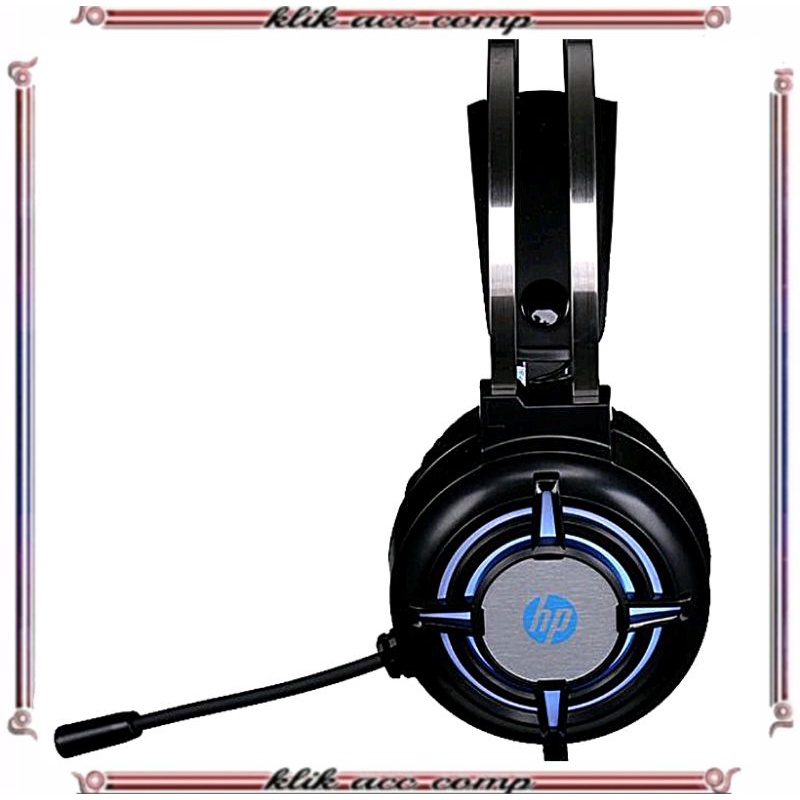 Headset Gaming HP H120 - RGB LED USB+2 Jack Wired