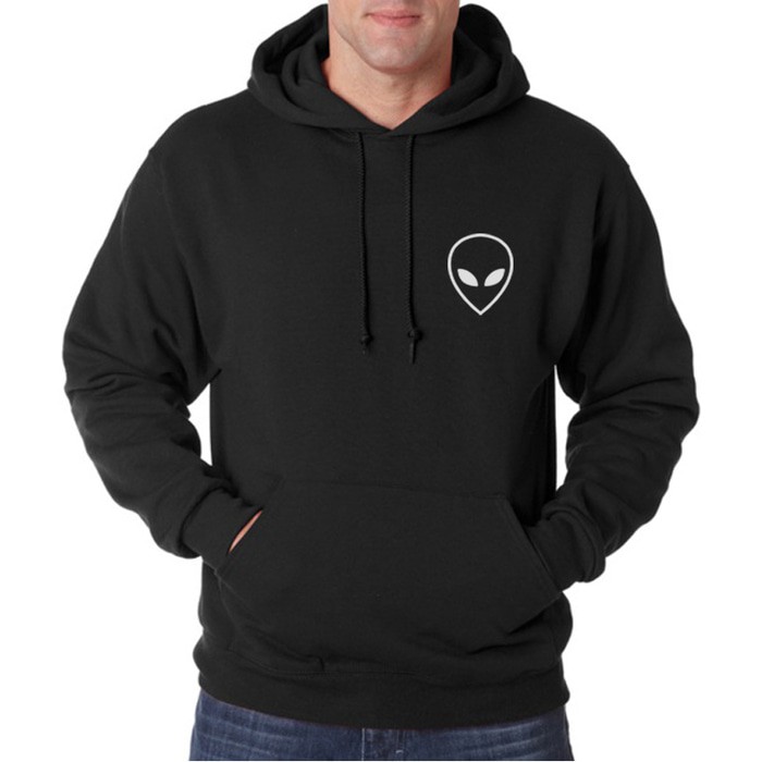 Hoodie Alien Head