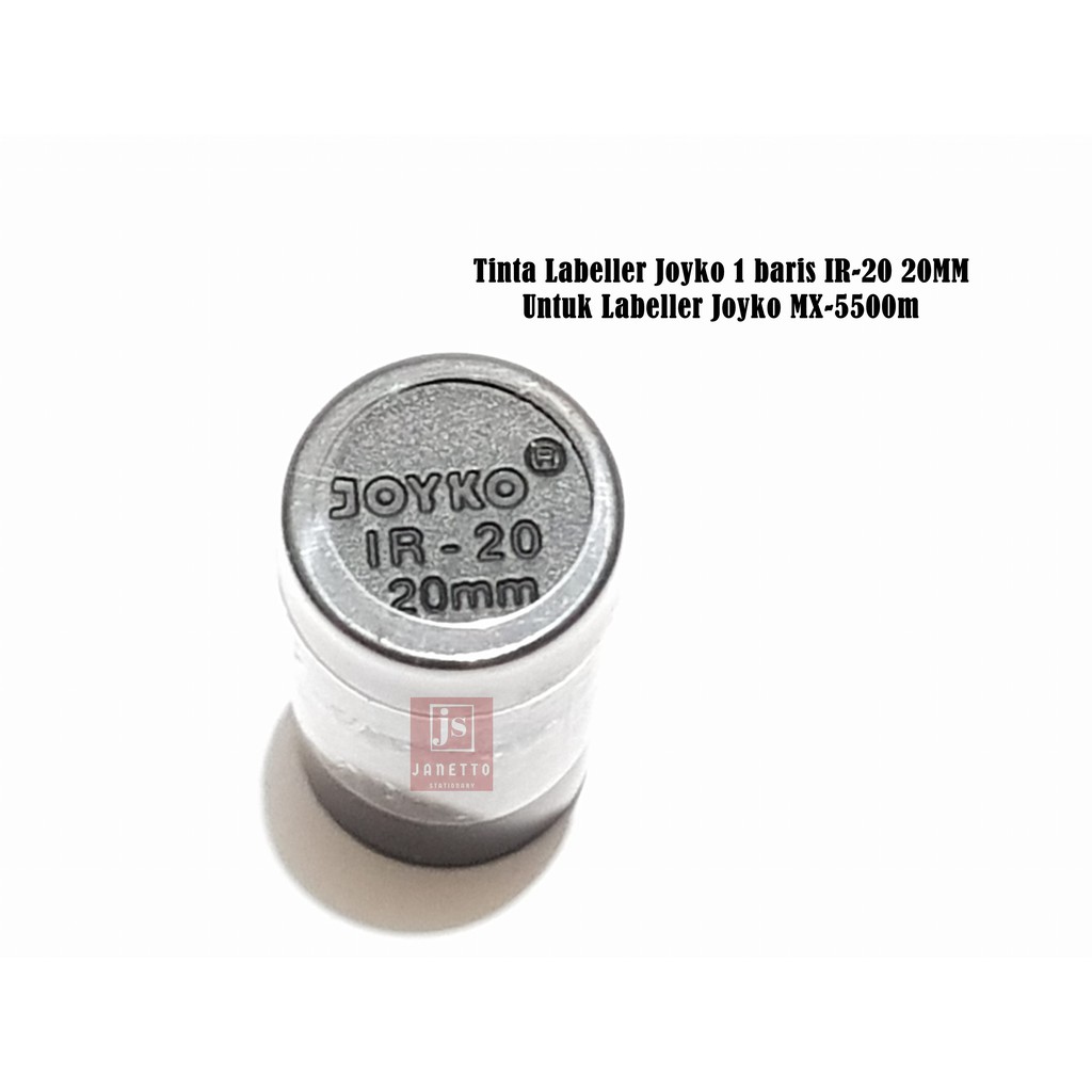 

Tinta Label Harga 1 baris Joyko IR-20 20MM Buat Labeller MX-5500M