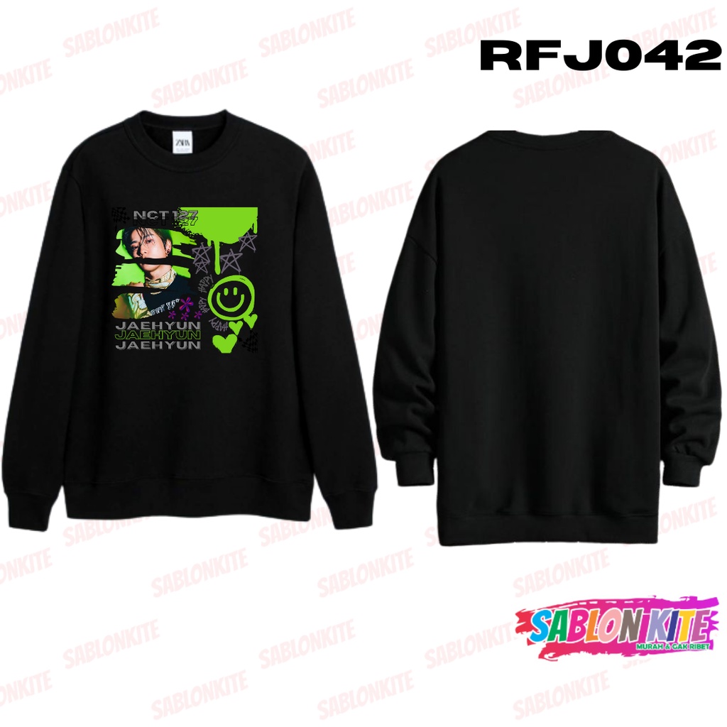 MURAH!!! HOODIE SWEATER NCT 127 JAEHYUN STICKER PAINT RFJ042