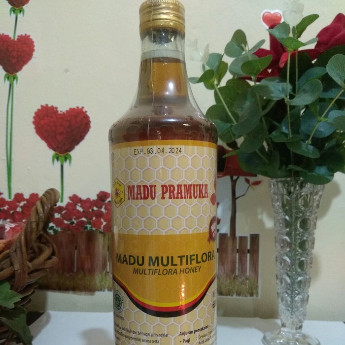 

madu- madu pramuka multiflora 650ml -madu.