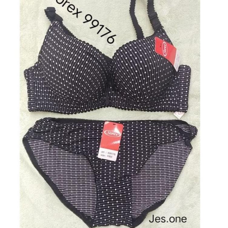 ↻ Sorex 99176 Bra Set Berkawat Busa Sedang Cup B Kait 3 |WPQYE Trend viral