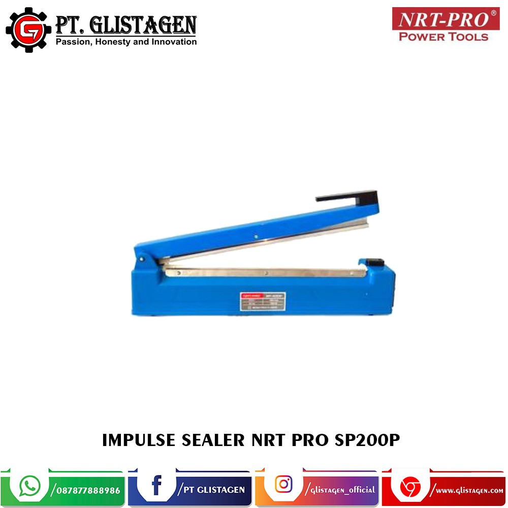 Impulse Sealer SP 200I PRO BODY BESI / Alat Pres Plastik 20cm