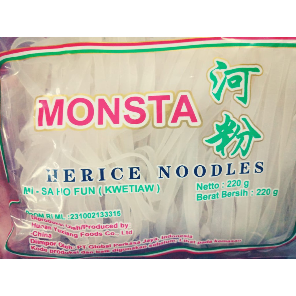 

[KS] MONSTA HERICE NOODLES MISAHOFUN 220GR