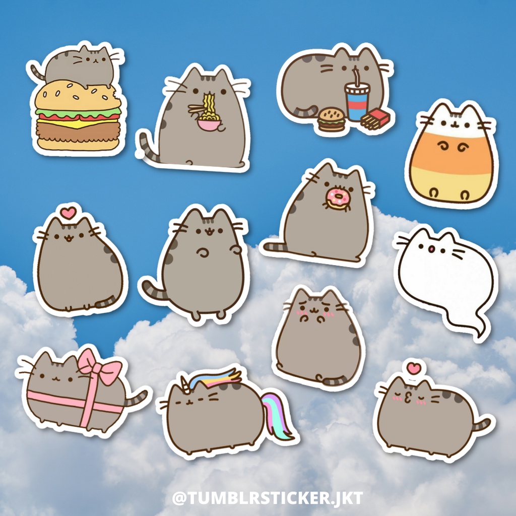 

STICKER AESTHETIC Cat Tumblr Pack | STICKER TUMBLR LAPTOP | STICKER AESTHETIC HP JURNAL MURAH