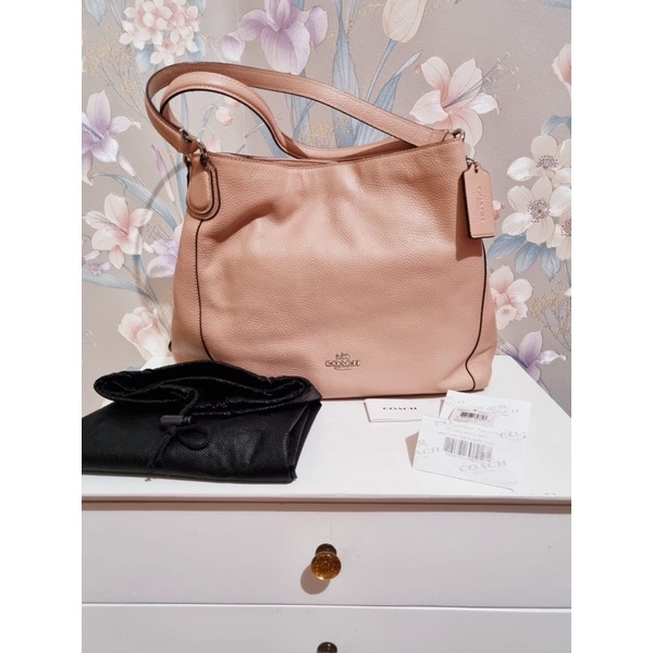 sale coach eddie31 wrna blush like new ada defect disudut