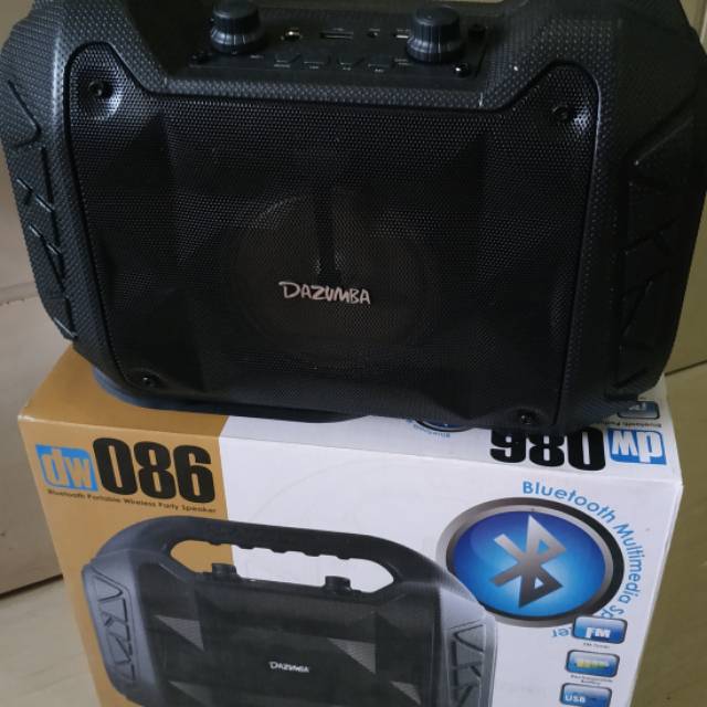 Spiker portabel dazumba DW 086 bluetooth