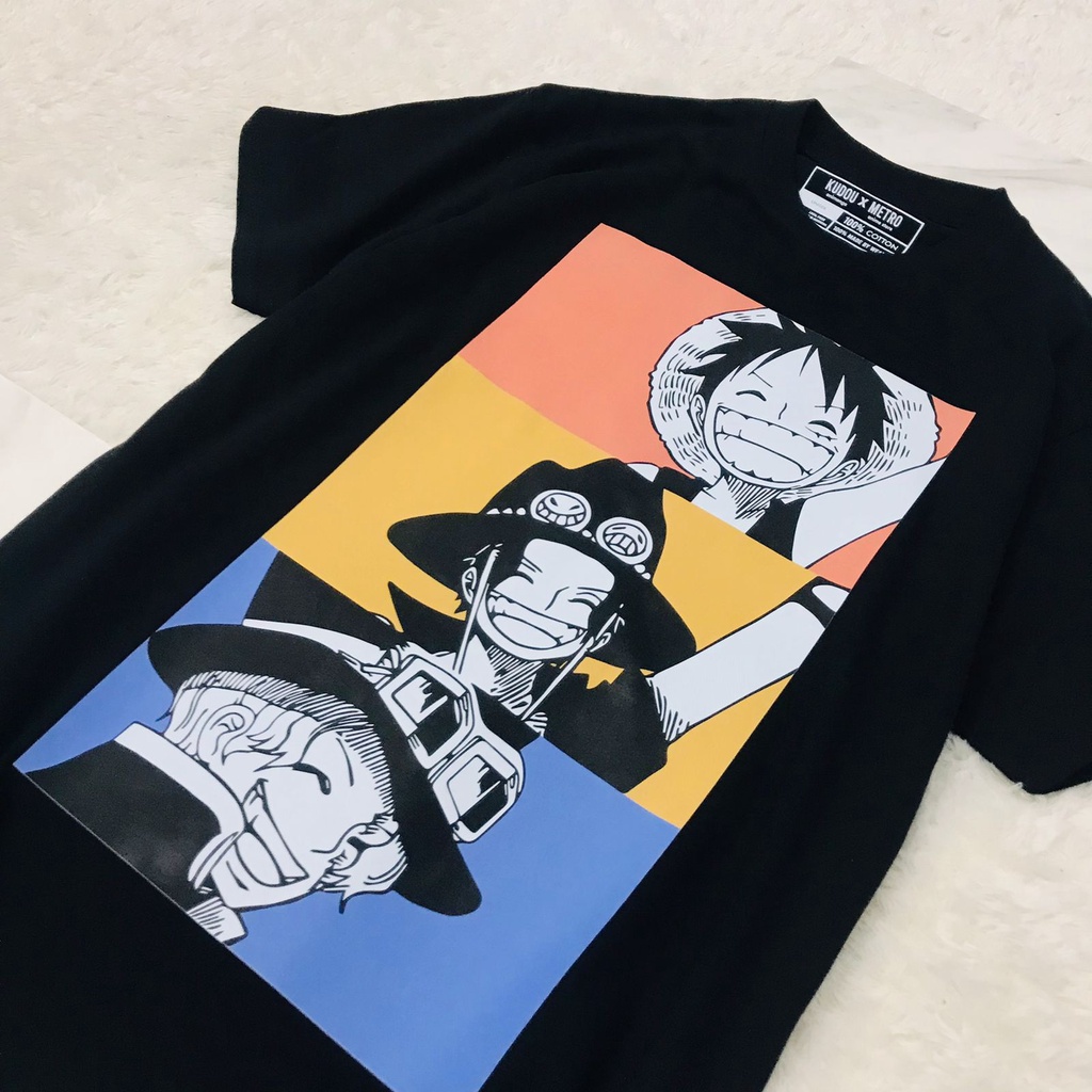 Tshirt One Piece Luffy Sabo Asce Bonding Mugiwara