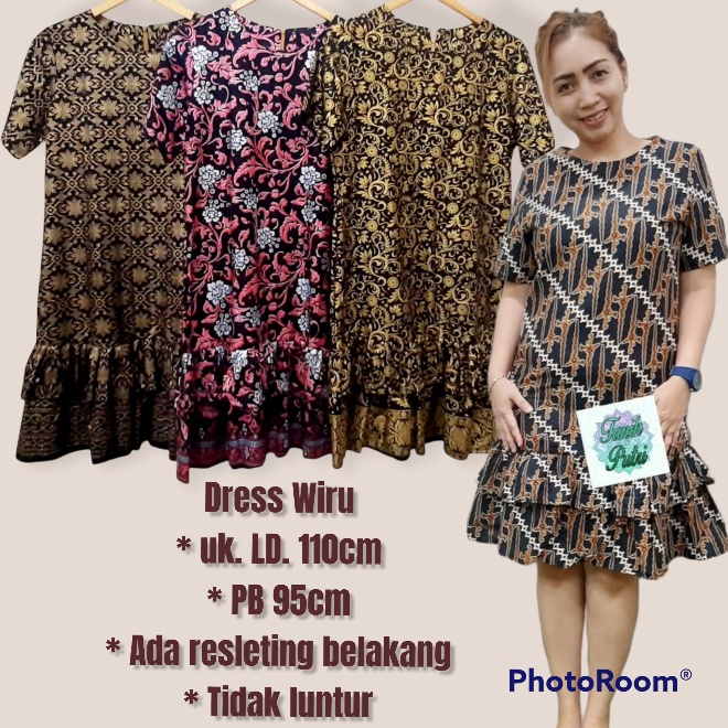Dres Batik Model Wiru