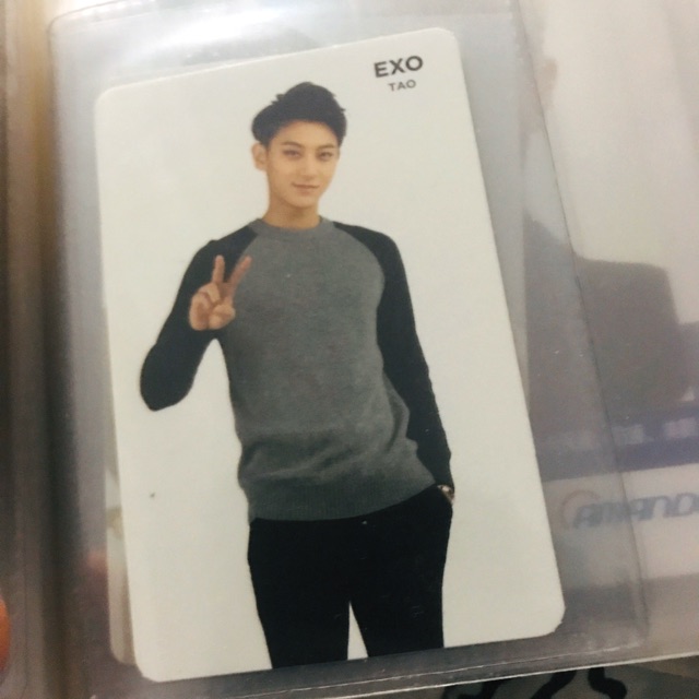 TAO EXO OFFICIAL PHOTOCARD MAMA GROWL EXODUS XOXO