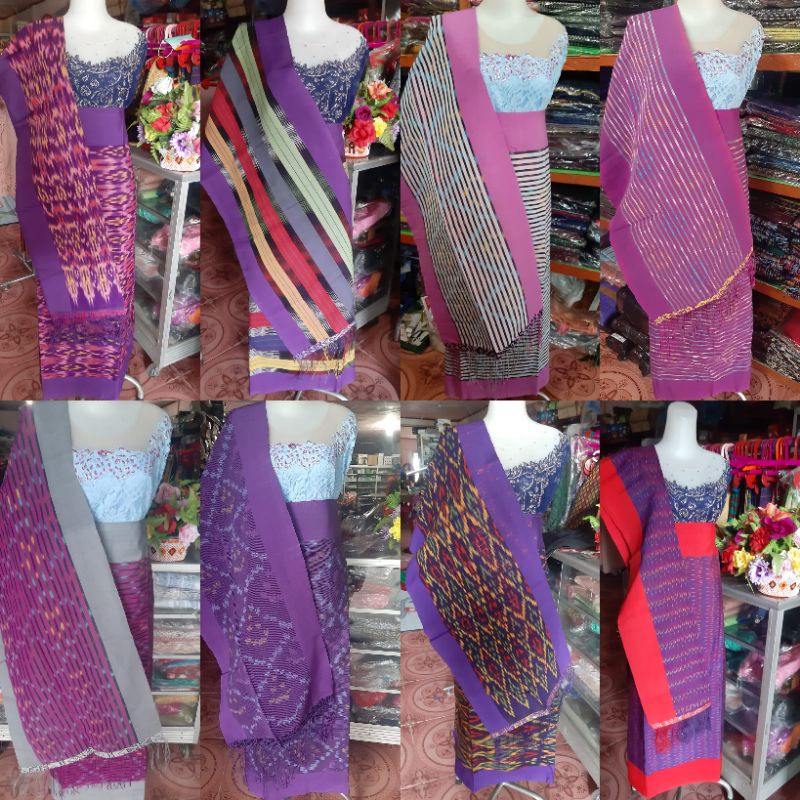 Jual SONGKET TENUN TANGAN TARUTUNG WARNA NUANSA UNGU SONGKET BATAK ...