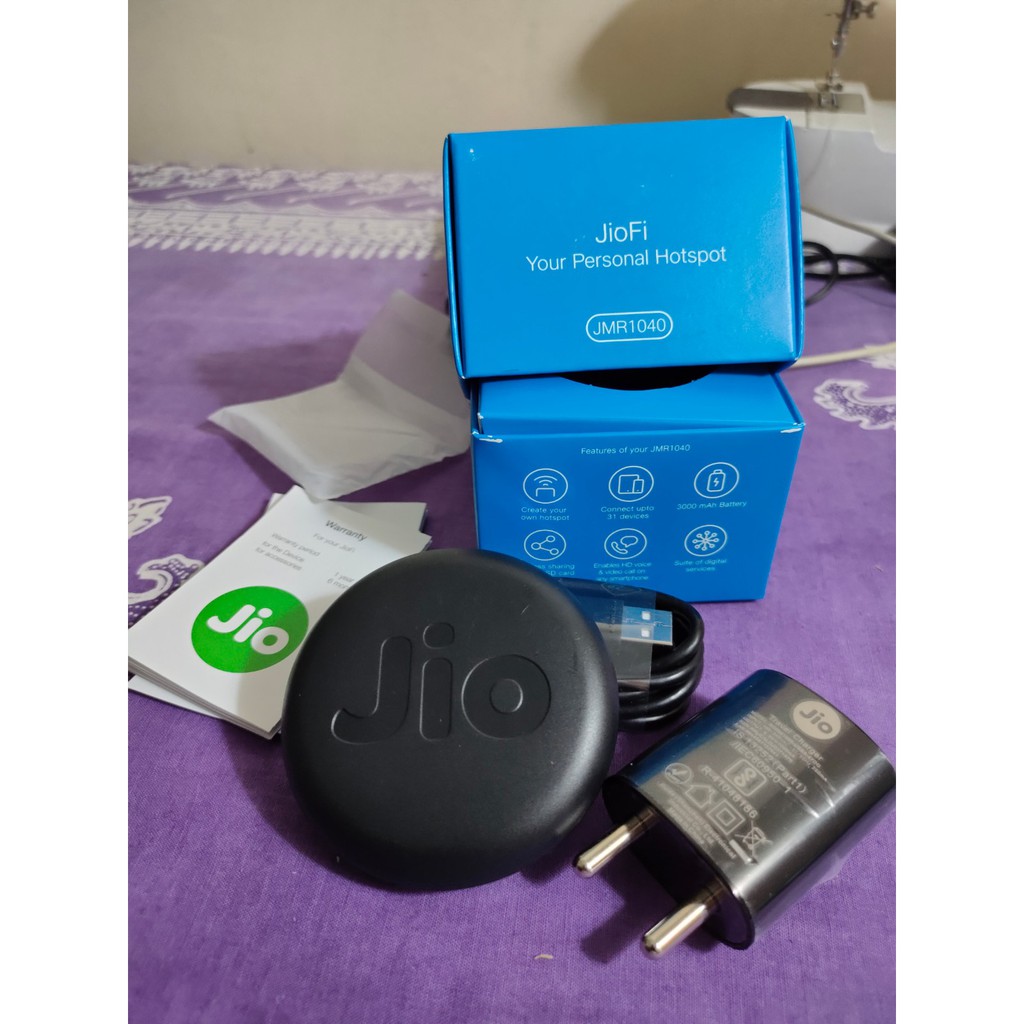 Mifi Modem 4G LTE JIO JMR1040 Unlock All Operator