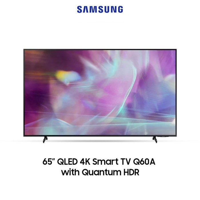 Samsung 65" QLED 4K Smart TV (2021) QA65Q60AAKXXD