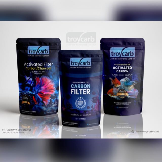 karbon aktif troycarb aquarium