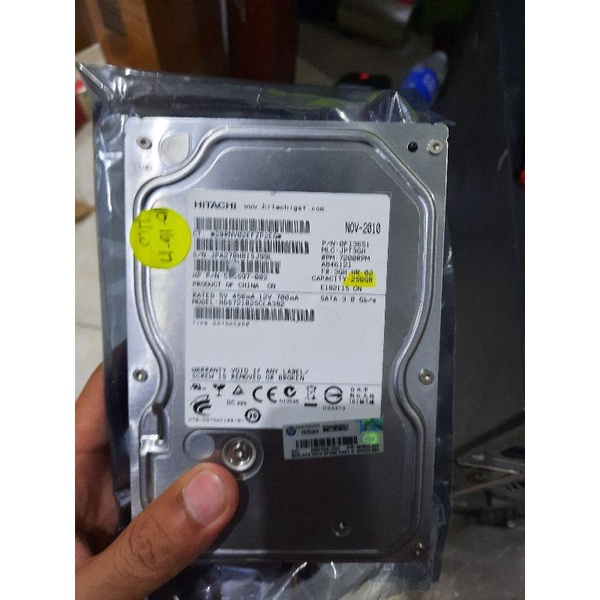 Harddisk HDD 250GB SATA 3.5 INCH INTERNAL