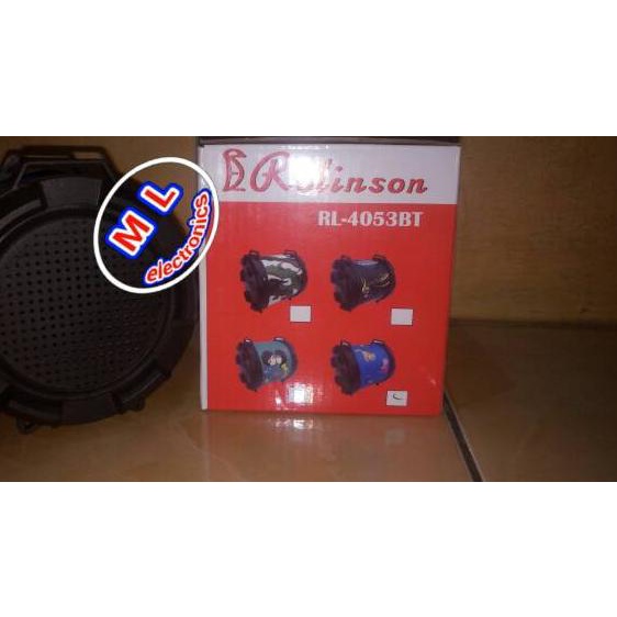 ✨TERBARU✨ Speaker radio portabel RL-4053BT ROLINSON gas 