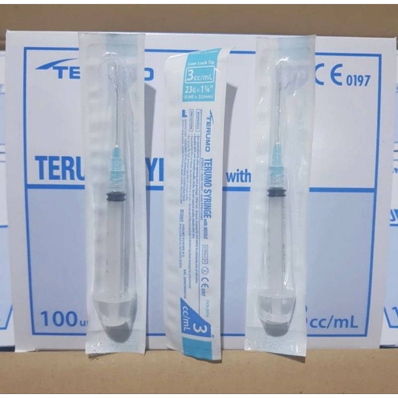 TERUMO 3 cc TERUMO 3 ml SYRINGE SPUIT