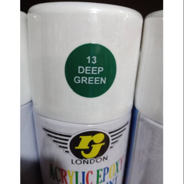 Pilok/Pylok/Cat Semprot RJ 300cc Hijau Tua / Deep Green (13)