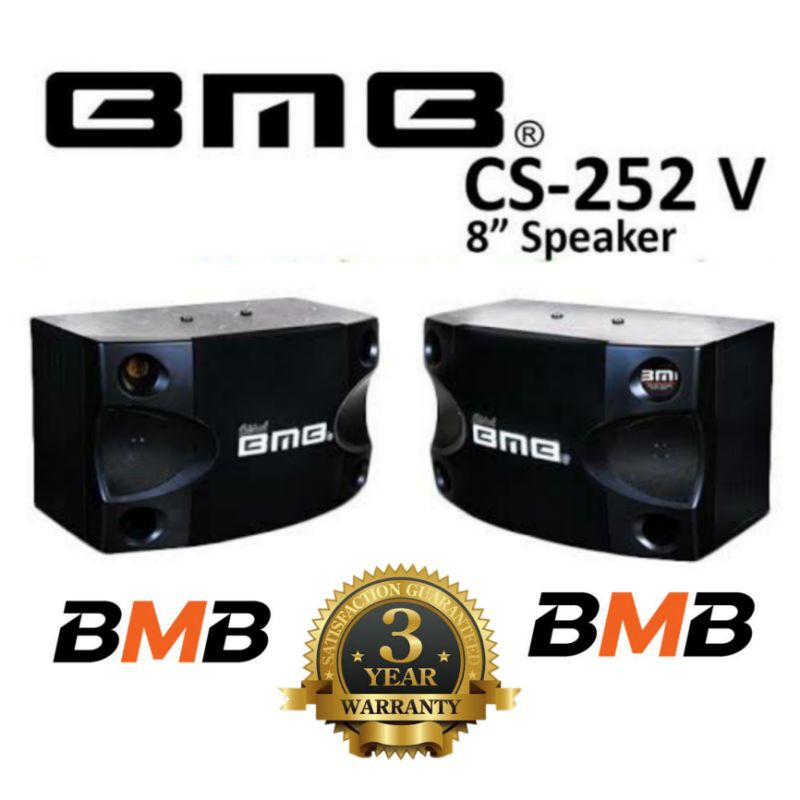 Speaker Pasif  BMB CS 252 V Speaker Karaoke BMB 8 Inch Garansi 3 Tahun Original