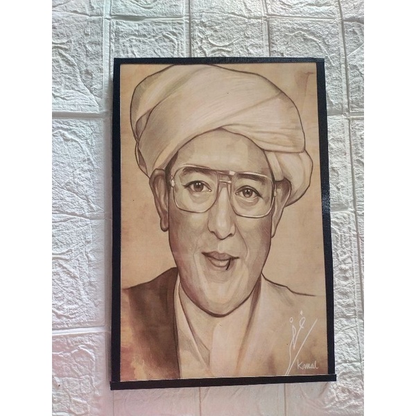 walldecor foto lukisan abah guru sekumpul