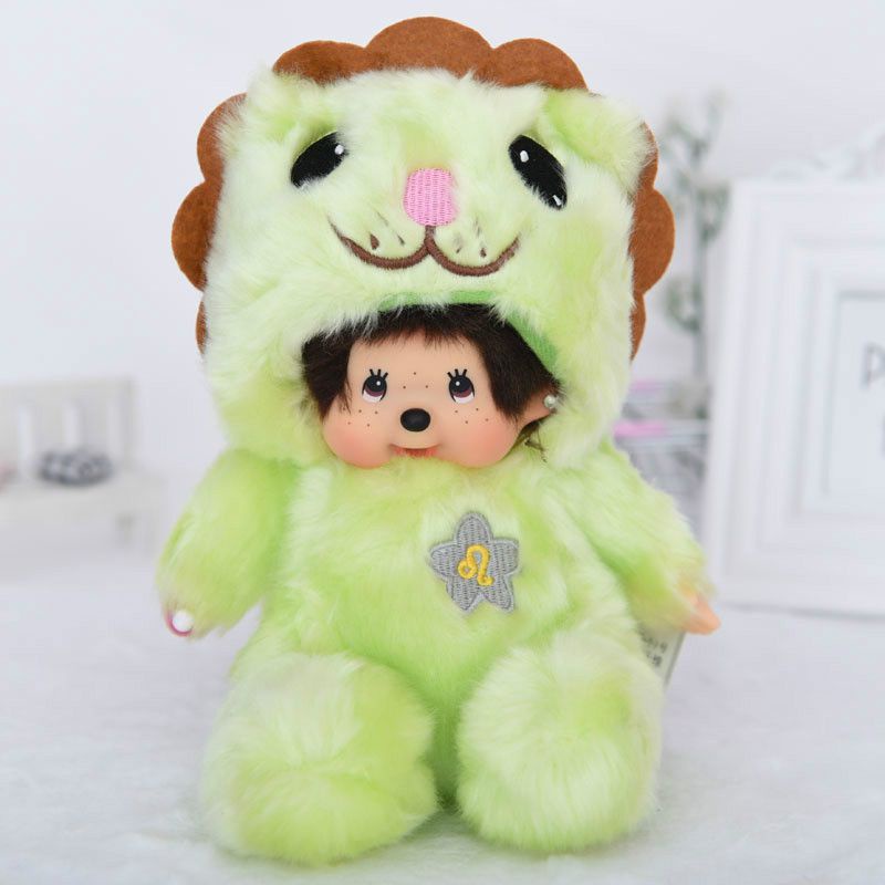 Monchhichi Plush Doll Kawaii 12 Constellation Design Stuffed Toy Kids Gift