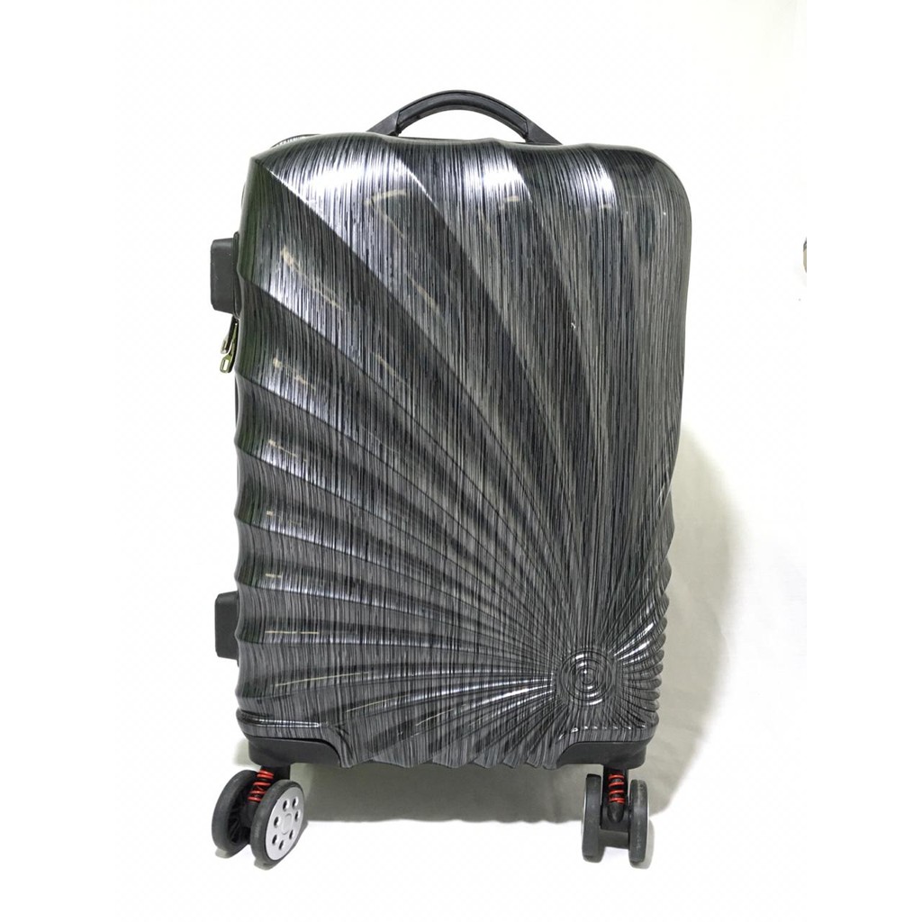 Koper travel / Tas Travel Hitam Motif bonus cover Ukuran Kecil, Sedang, Besar