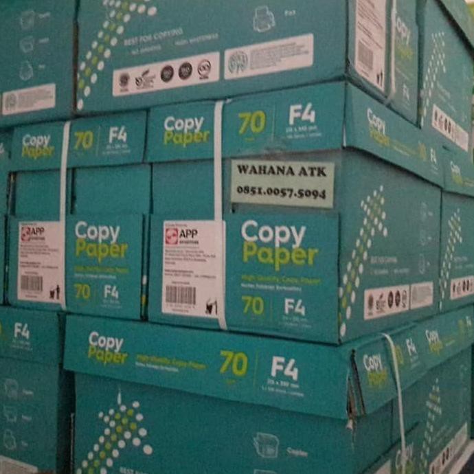 

KHUSUS GOSEND!! Copy Paper F4 70gram / Paper Print / Kertas Fotokopi KERTAS FOLIO