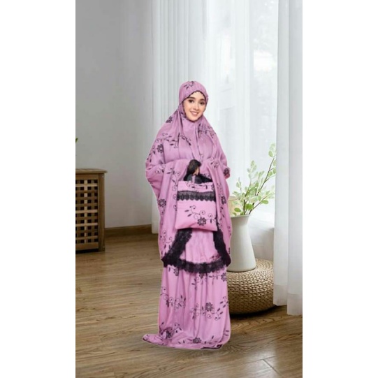 Mukena Bordir Gracella Dewasa