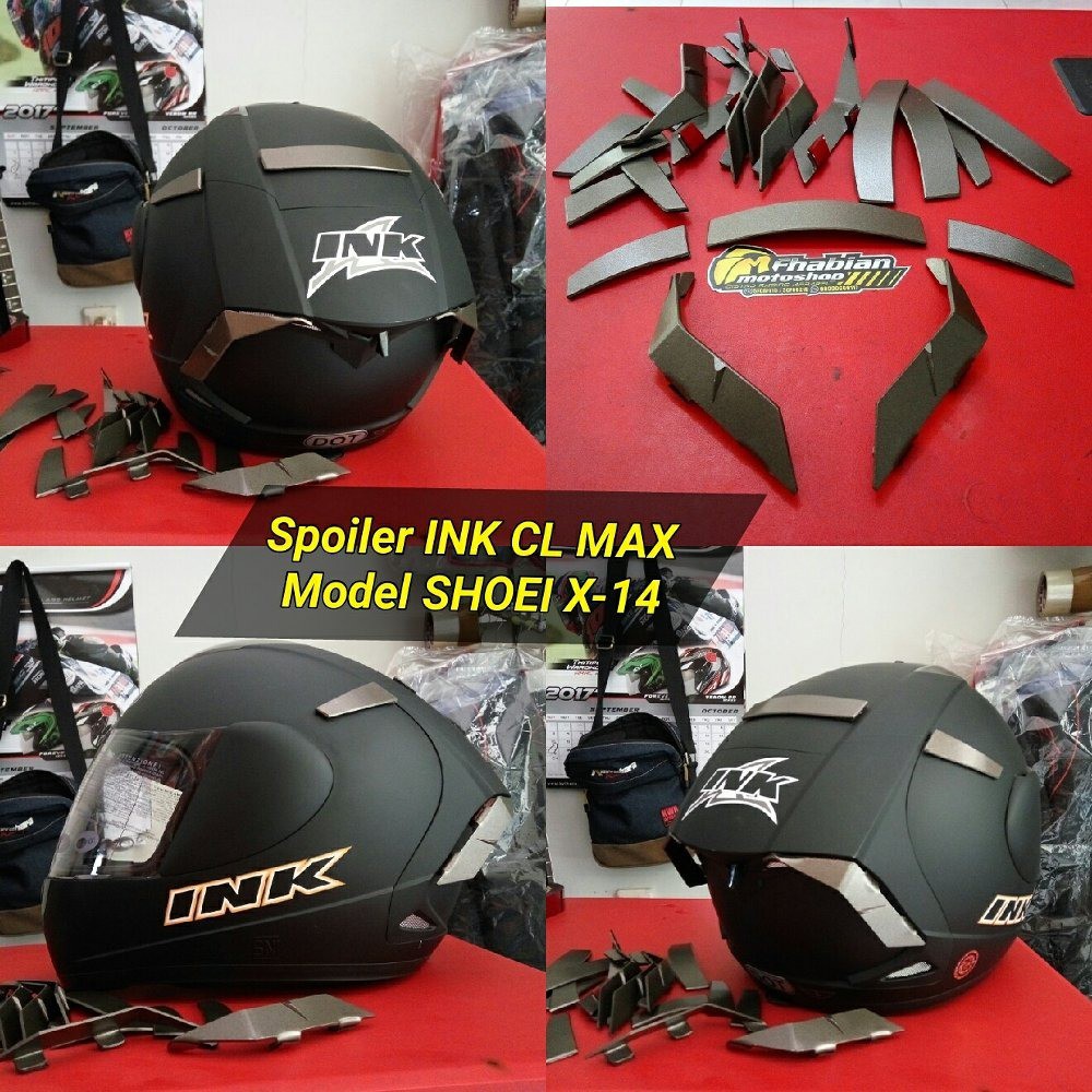 Harga Promo Spoiler Helm Ink Cl Max Model Shoei X 14 Lariss Shopee Indonesia