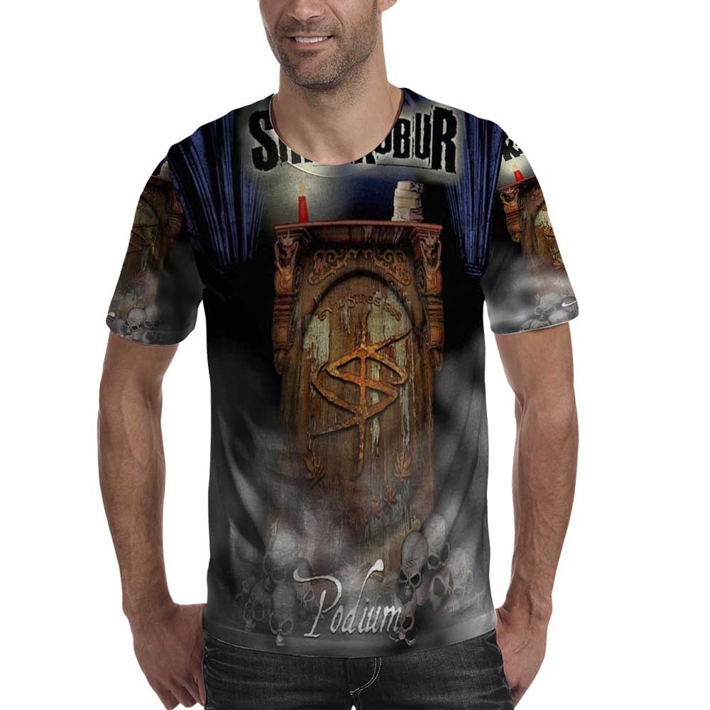Kaos Siksa Kubur Podium SiksaKubur Band Tshirt Fullprint Unisex Casual Bahan Polyester Jersey New Pr