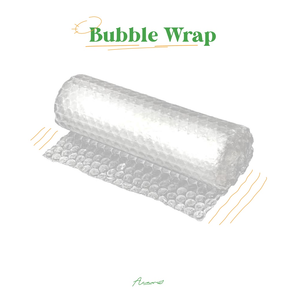 

Bubble Wrap Tambahan Packaging Hallo Acawi