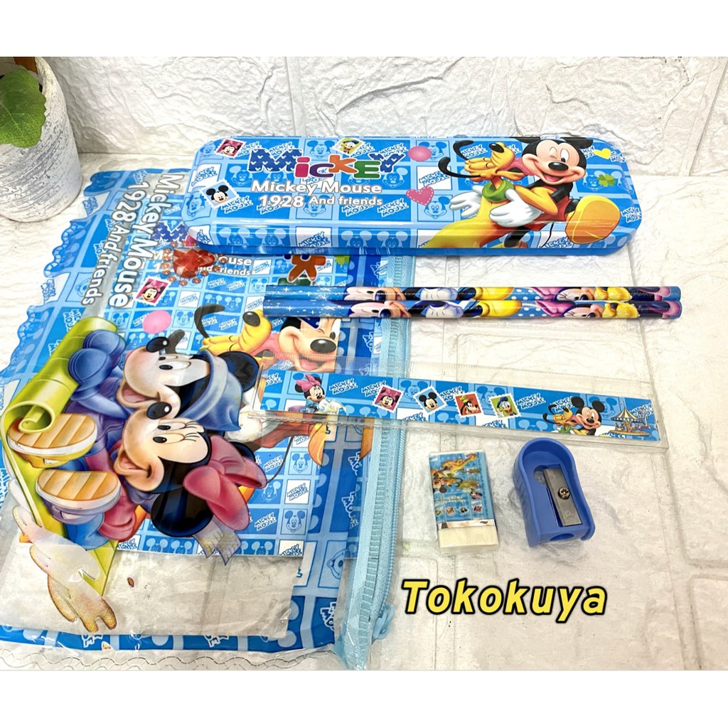 

Stationary set / Alat tulis lengkap lucu Motif karakter