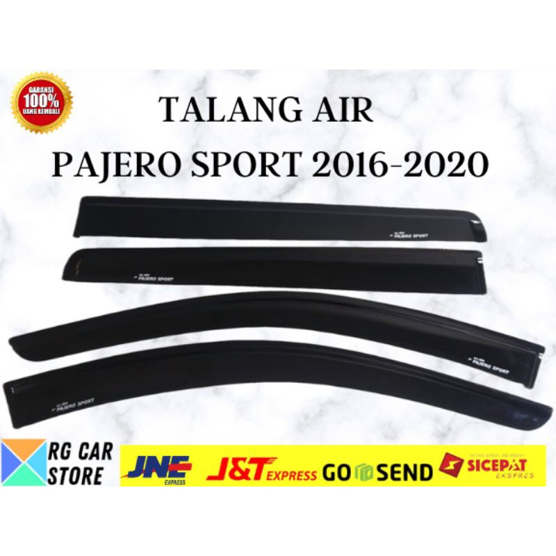 TALANG AIR/SIDE VISOR PAJERO SPORT 2016-2020 DIJAMIN PNP BERKUALITAS