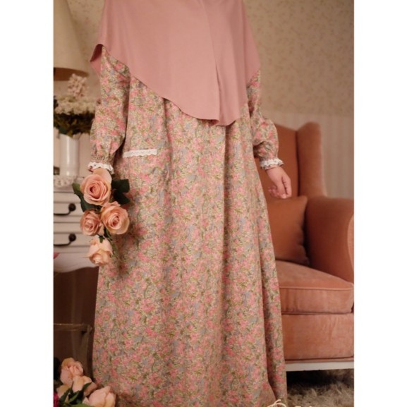Odillia Blue Nightgown By Ditsyofficial