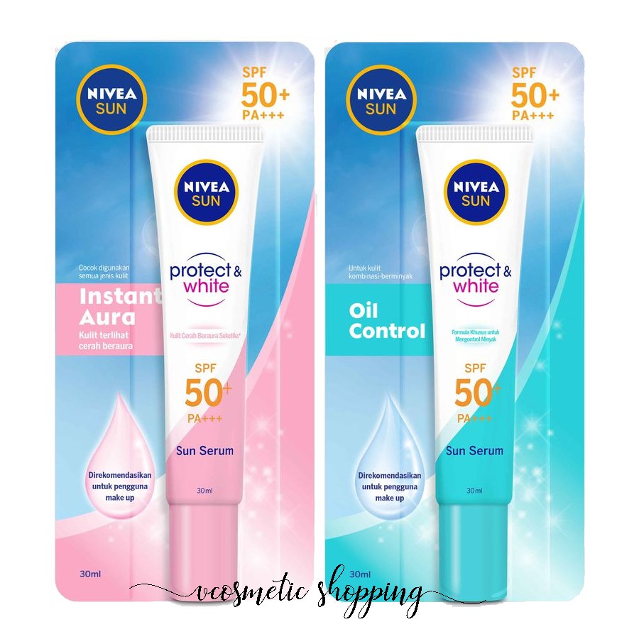 NIVEA SUN PROTECT AND WHITE FACE SERUM SPF 50+ PA+++