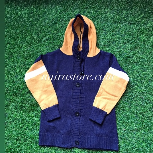 hoodie rajut anak rafeal/hoodia anak unisex (3-4 thn)