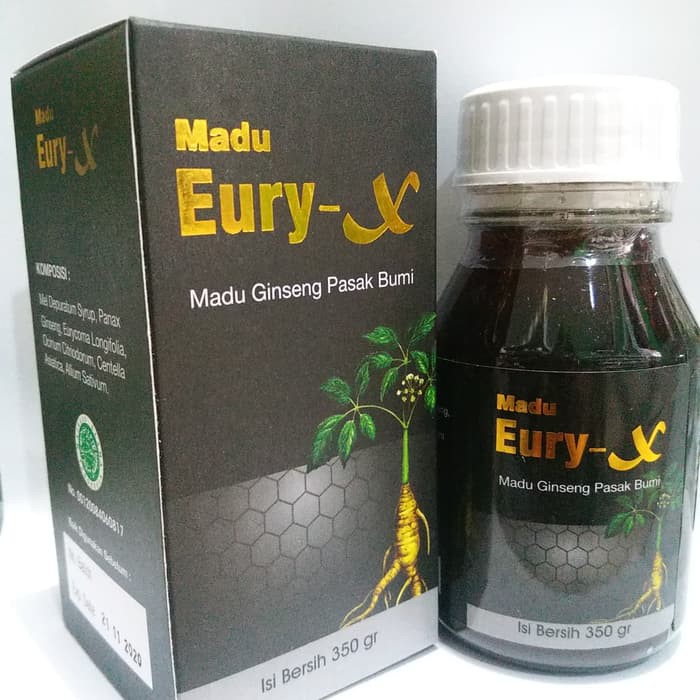 Eury-X Madu Ginseng Pasak-Bumi Penyubur / Subur Pria Al Mabruroh Promil