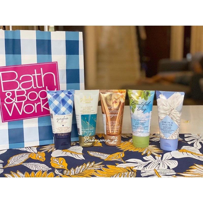 Body Cream Travel Size BBW Bath & Body Works