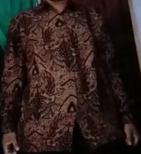 Bswart Batik Hrb026 Kenongo Hem Pendek Padi Pekalongan M L Xl Batik Pria Murah Modern Grosir