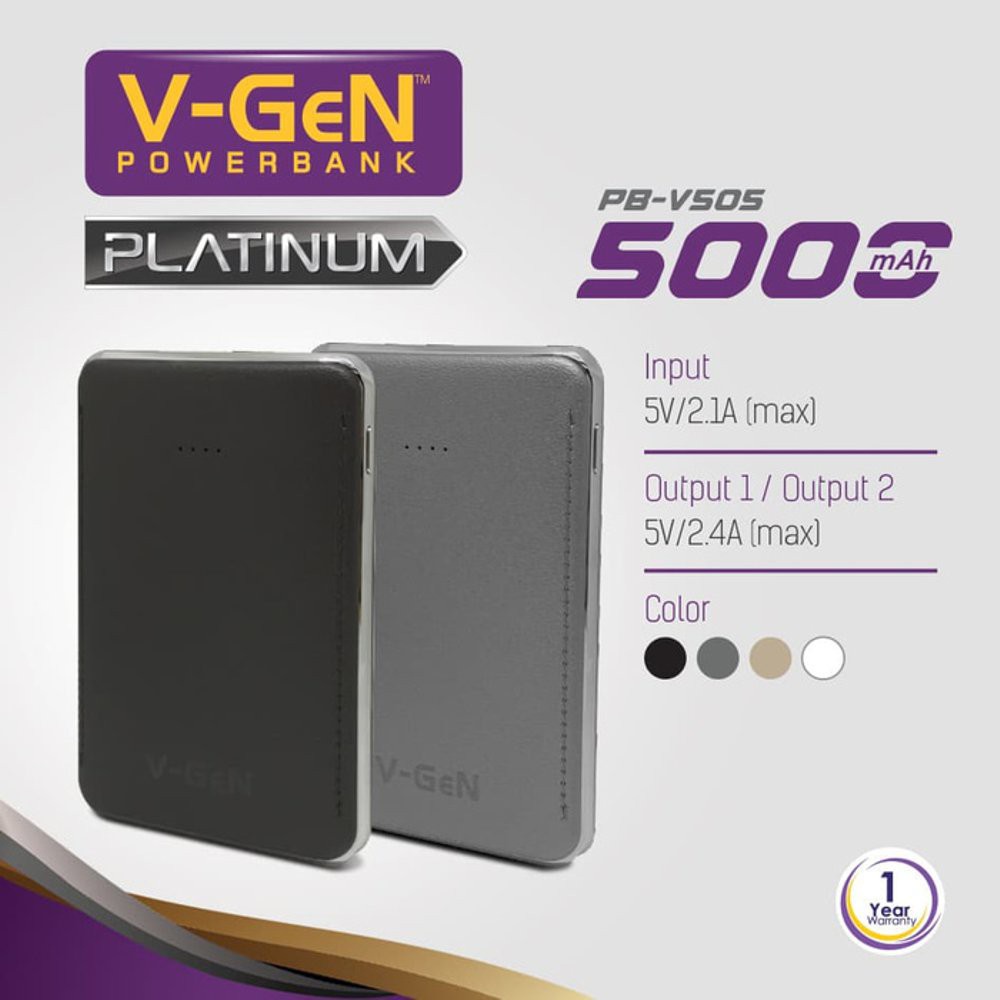 PowerBank V-GEN V505 - 5000mAh