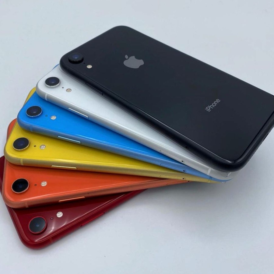 iphone xr256gb128gb64gb fullsetnewsecond mulus 100 original mistery box anti zonk smartphonecell