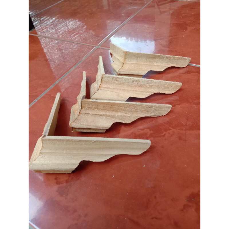 kaki sangkar burung 1 set 4pcs kosan orignl
