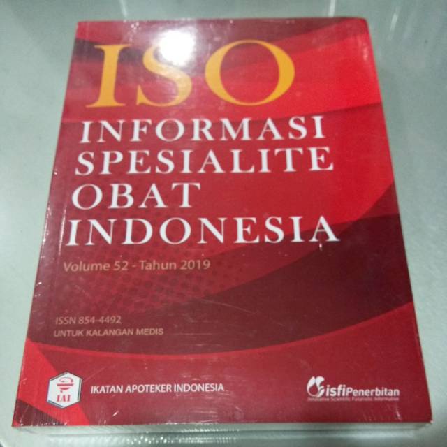 ISO : Informasi Spesialite Obat Indonesia