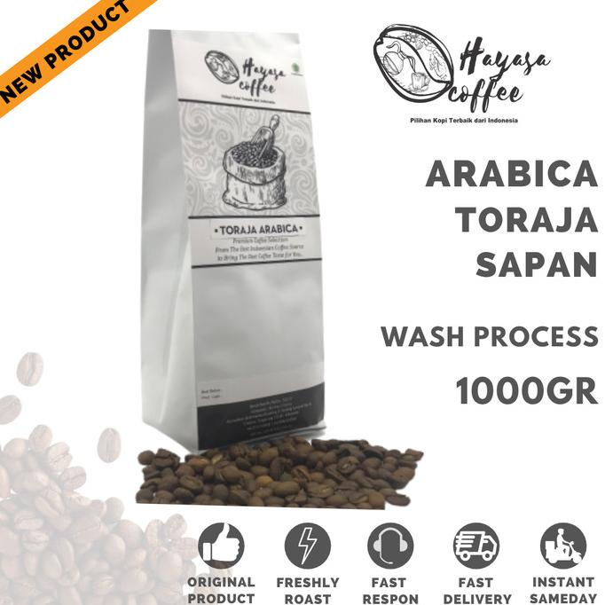 

Kopi Hayasa Toraja Sapan Celebes Specialty Arabika - 1 Kg -Diskon Besar