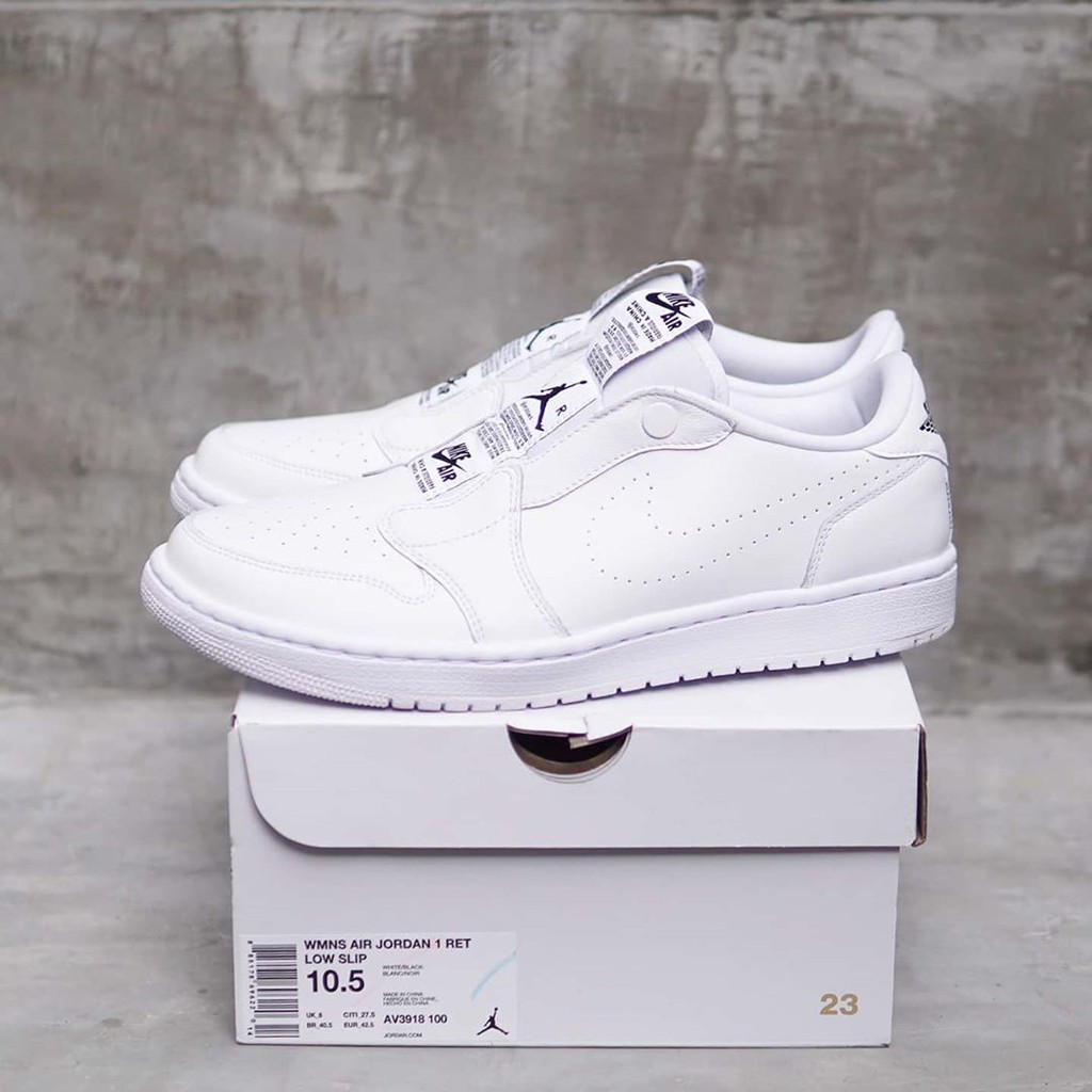 women's shoe air jordan 1 retro low slip